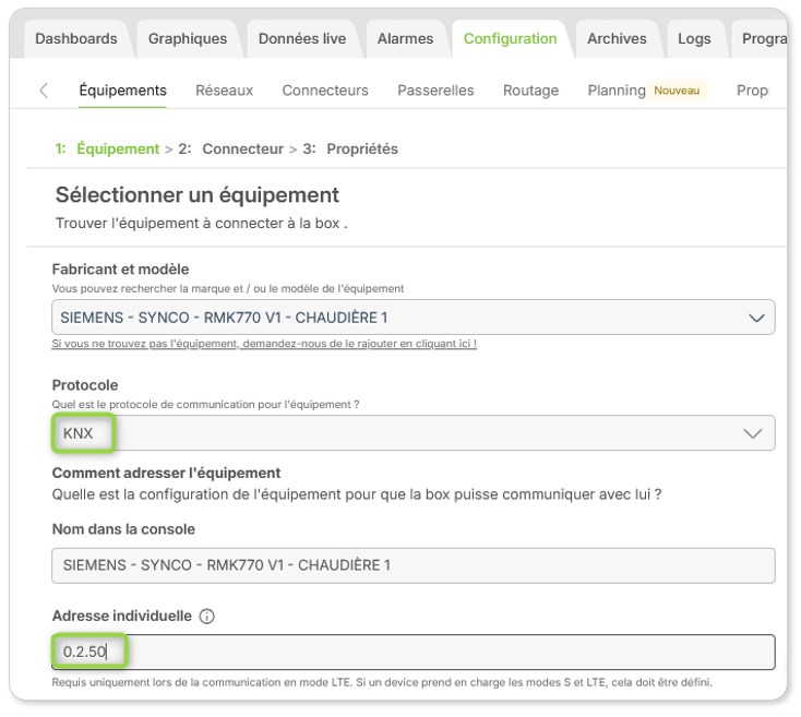 Article.HowToConfigureASiemensSynco.SelectEquipment.FR.jpg