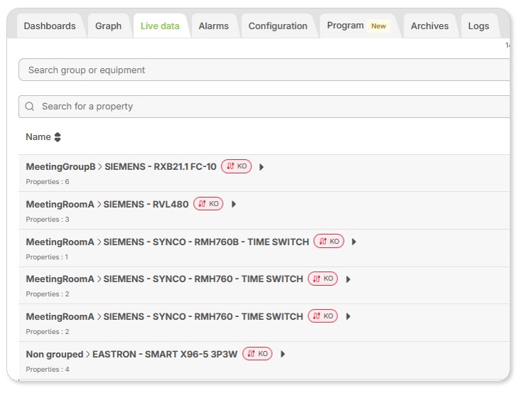 Article.HowToGroupEquipments.LiveData.jpg